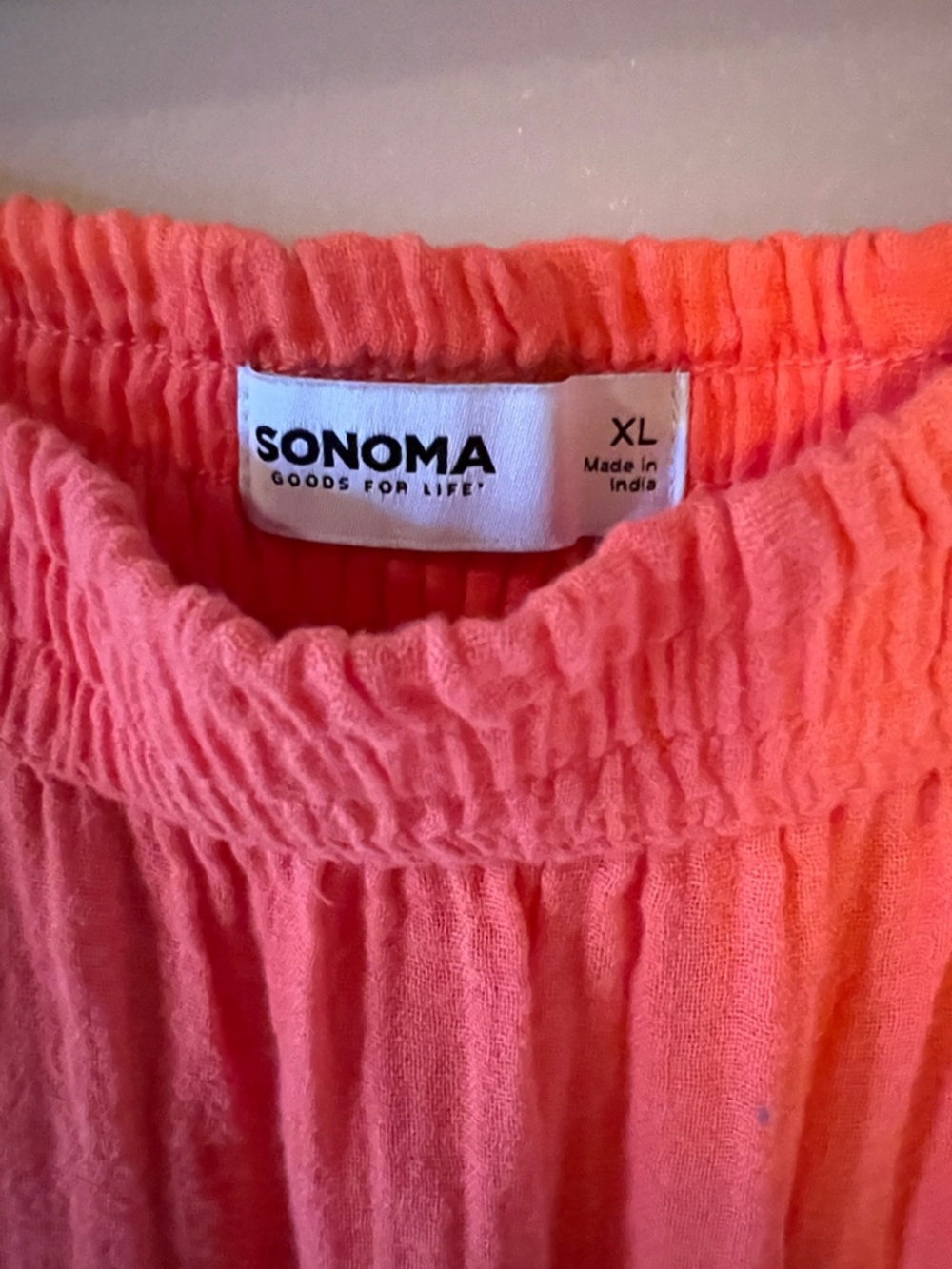 Sonoma women’s tiered cotton maxi skirt, size XL. New with tags! - Picture 3 of 7